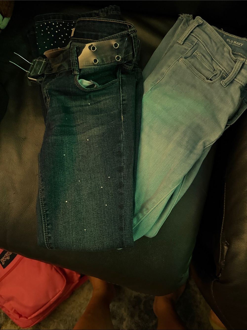 Old Navy Women's Blue and Dark Wash Skinny Jeans